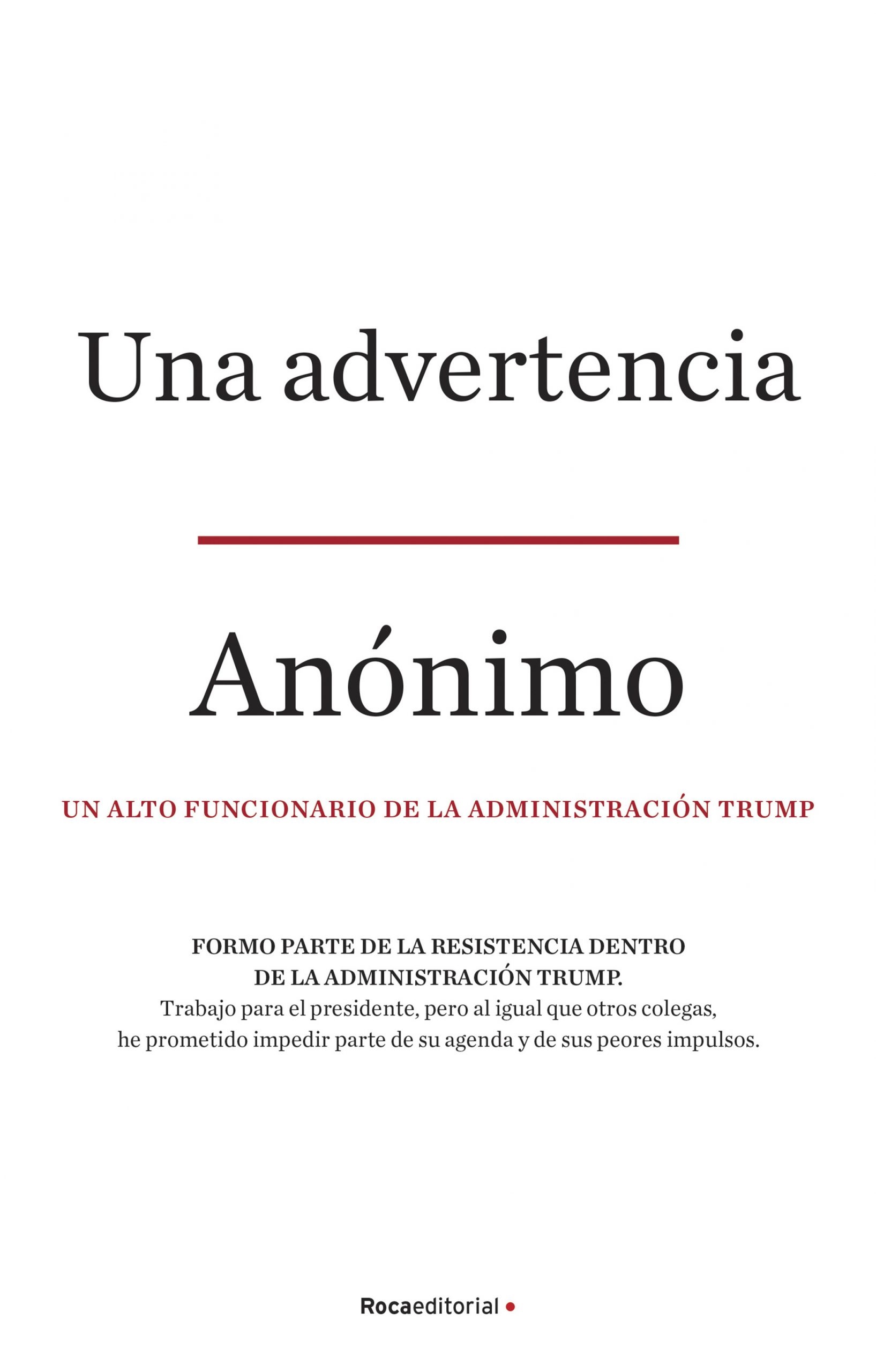 Una advertencia Cant n 4