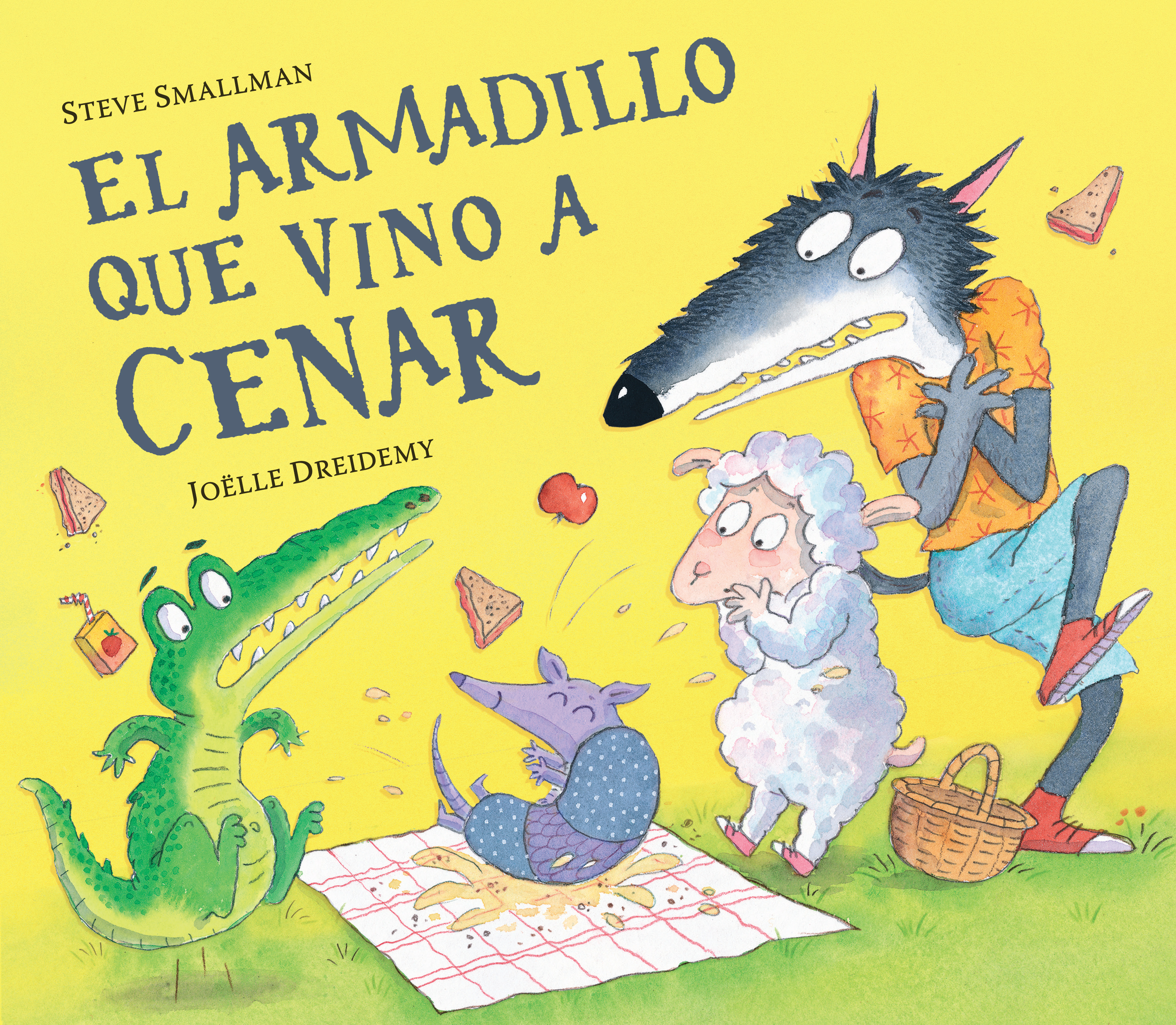 El armadillo que vino a cenar (La ovejita que vino a cenar)