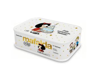 Colección Mafalda: 11 tomos en una caja de lata (edición ¡Feliz aniversario, Mafalda!)